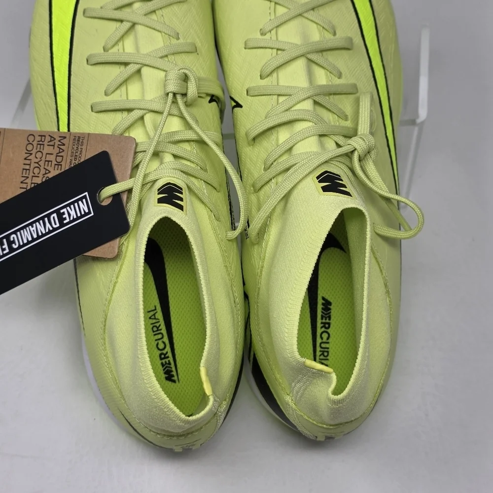 Nike ZM Superfly 10 Academy IC Limelight Hyper Men's Size 9.5 Soccer FQ8332-300
